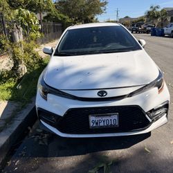 Toyota Corolla se Nightshade/Apex 2022 Salvage, Automático