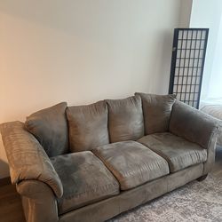 Comfortable 3-Seat Couch – Minor Repair Needed – $40 OBO