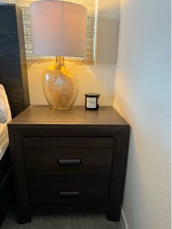 Set of 2 Glass Table Lamps – Modern Neutral Decor