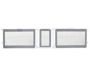 Extra Wide Pet and Baby Gate, Custom Fits 65" - 141"