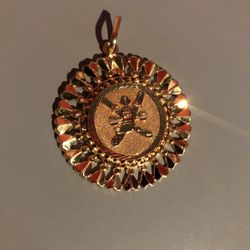 Gold Pendant For Sale 
