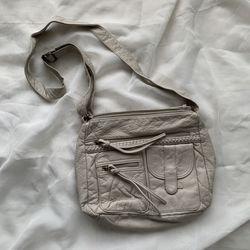 Spacious Beige Messanger Bag For Women 