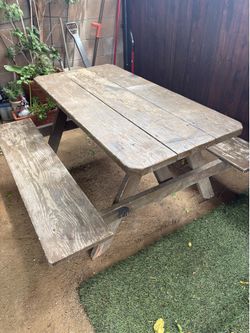Mesa de madera