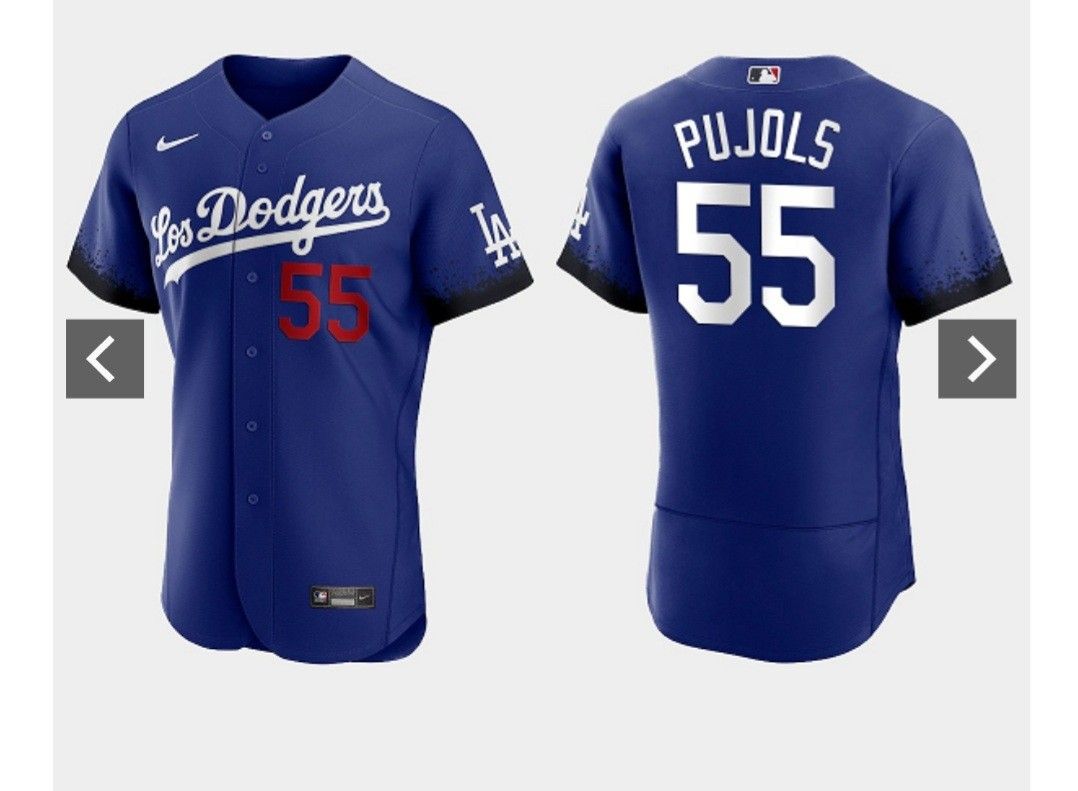 #55 Albert Pujols Los Dodgers Jersey