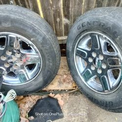 2 GMC Aluminum Rims 265/70/18