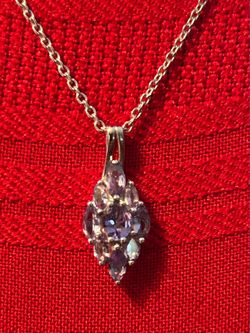Tanzanite Pendant Necklace
