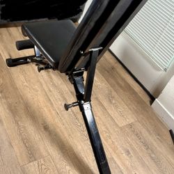 Flybird Bench For weightlifting With  800 Pounds Load Cap. Like New.  