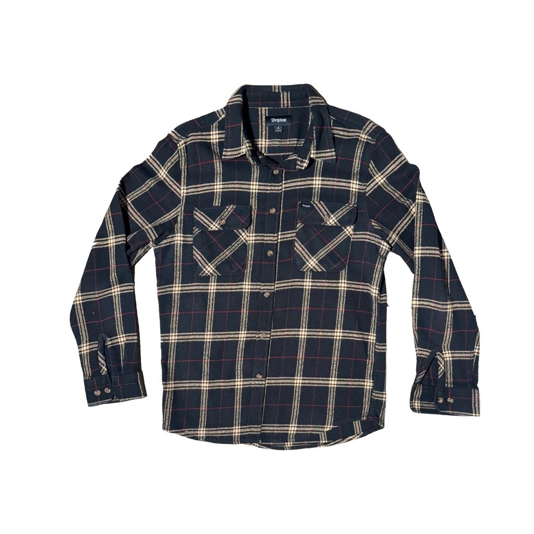 Brixton Men's Long Sleeve Flannel Shirt