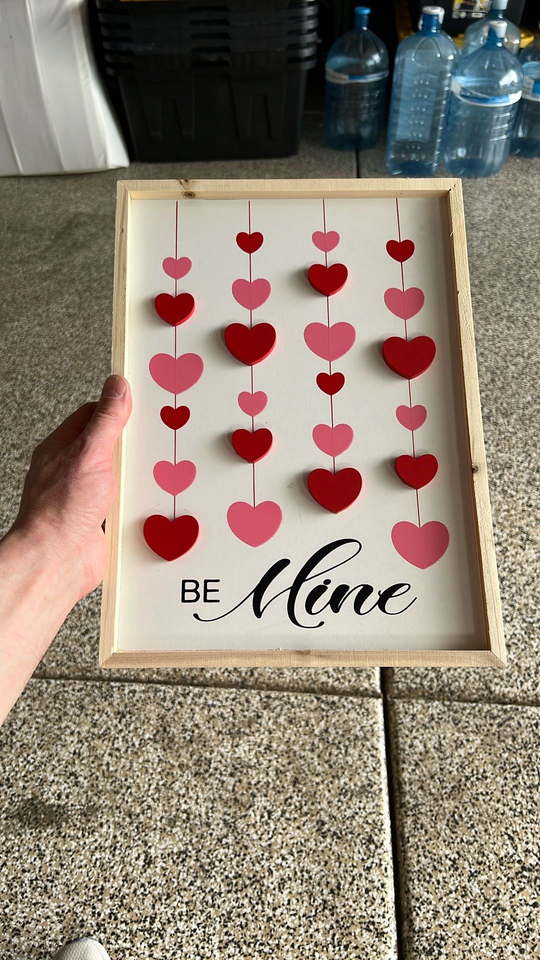 Wooden Heart Sign 🫶