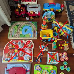 Baby and toddler toys lot