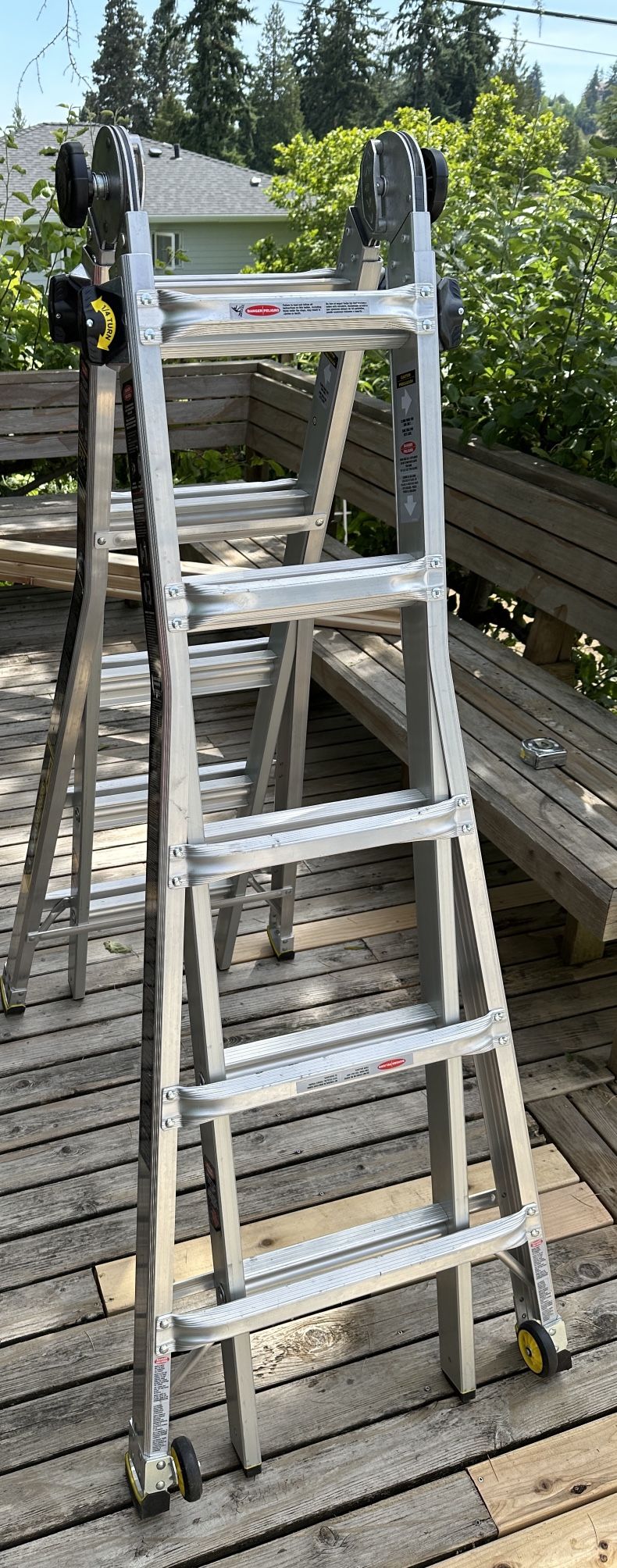 Gorilla MPXW 22’ Multi position ladder