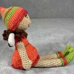 Handmade Stuffed Fairy Pixie Doll