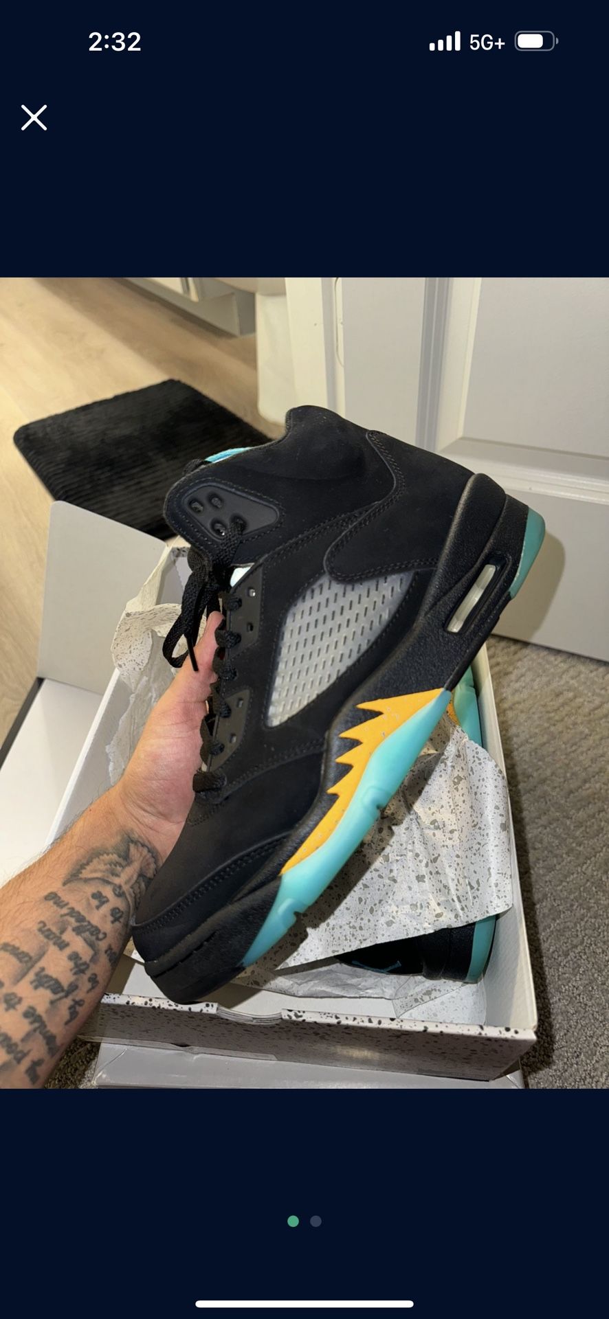 Jordan 5s Sz9.5