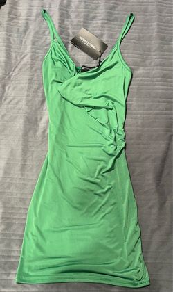 New Green PrettyLittleThing dress size 0