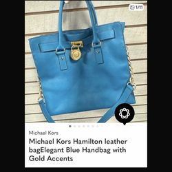 Michael Kors  Hamilton Leather Purse