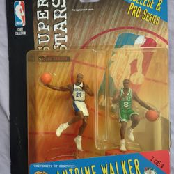 01' NBA Super Stars Antoine Walker College Pro Series
