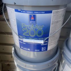 EGGSHELL paint Grey Sherwin Williams Pro Mar 200