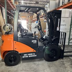 2024 Doosan Three Tier Forklift