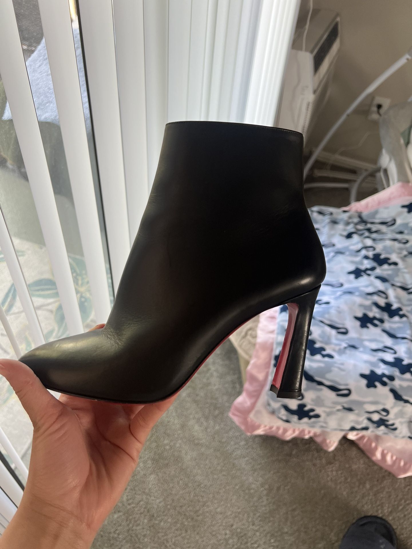 Christian Louboutin Black Boots Size 7