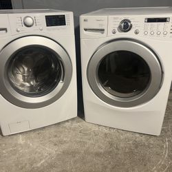 Set De Lavadora Y Secadora LG 