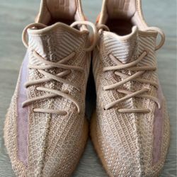 100% AUTHENTIC USED Adidas Yeezy Boost 350 V2 “Clay” - Size 8