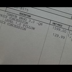 TempurPedic Ergo Bed Frame With Remote Adjustable 