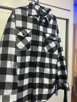 Men flannel jacket size 2x