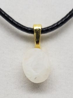 Natural Moonstone Gold Necklace
