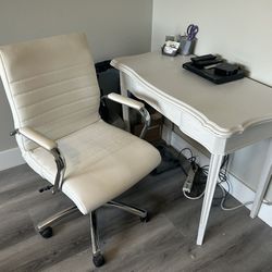 Desk And  Chair 