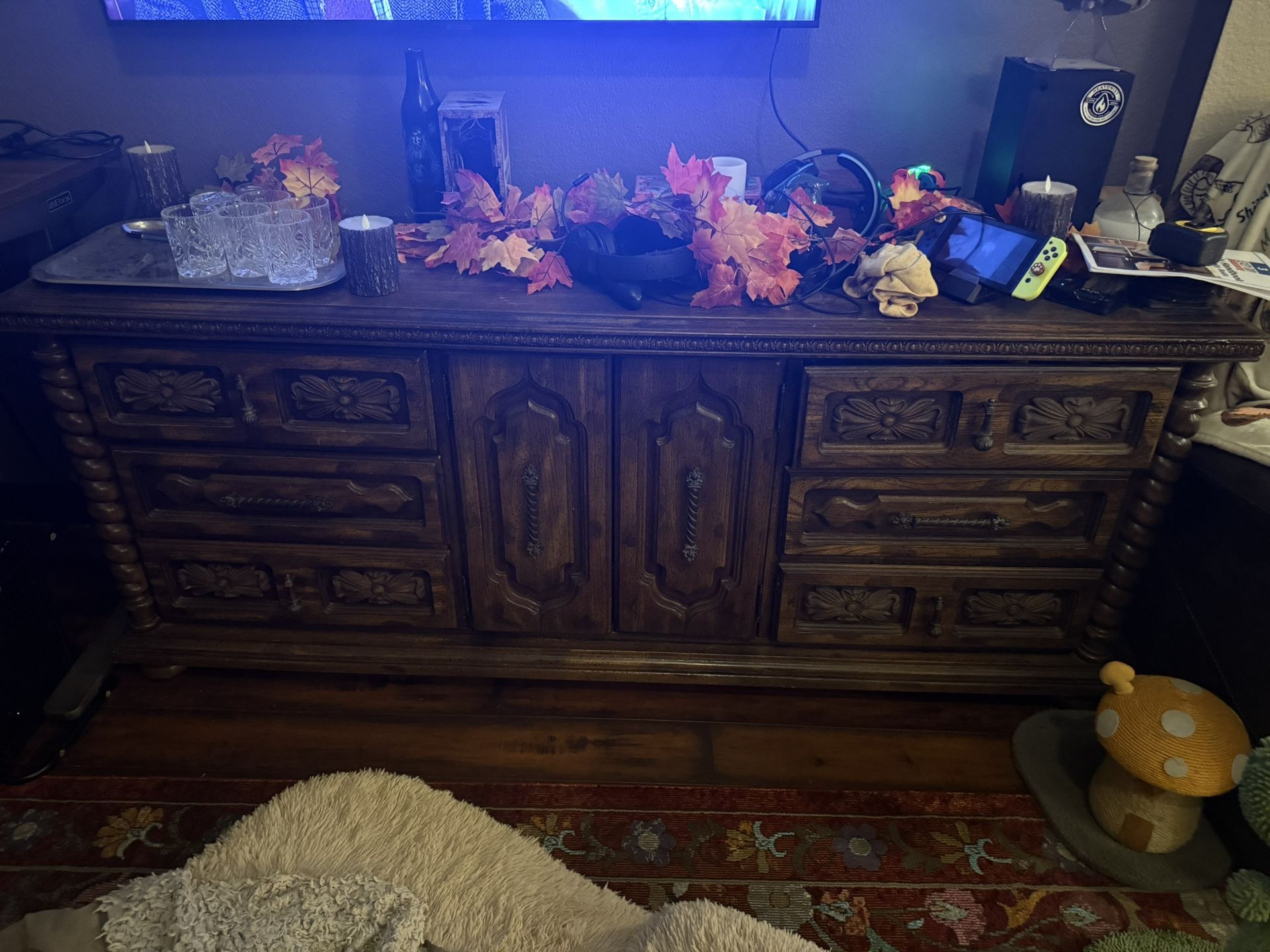 Beautiful Antique Credenza