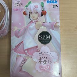 Sega Figurine: Hastune Miku Sakura