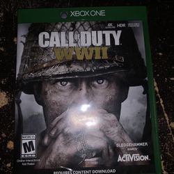 Call Of Duty World War 2 Xbox One