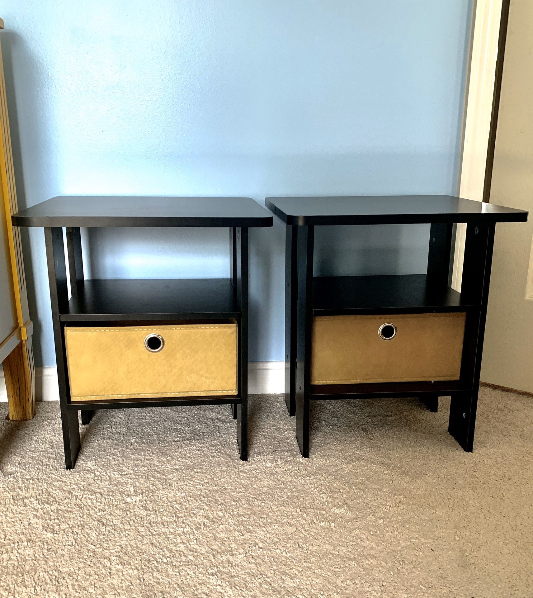 2 end tables brand new