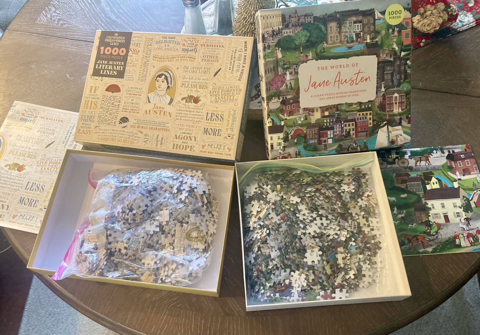 2 Jane Austen Jigsaw Puzzles