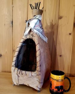 Native Handmade Tent Flower Planter 