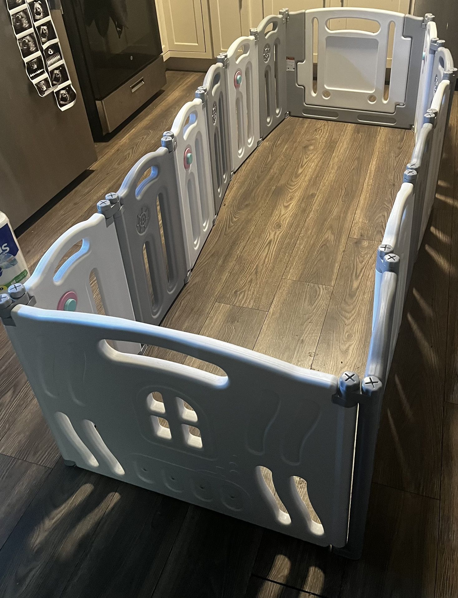 Adjustable Plastic Baby Playpen