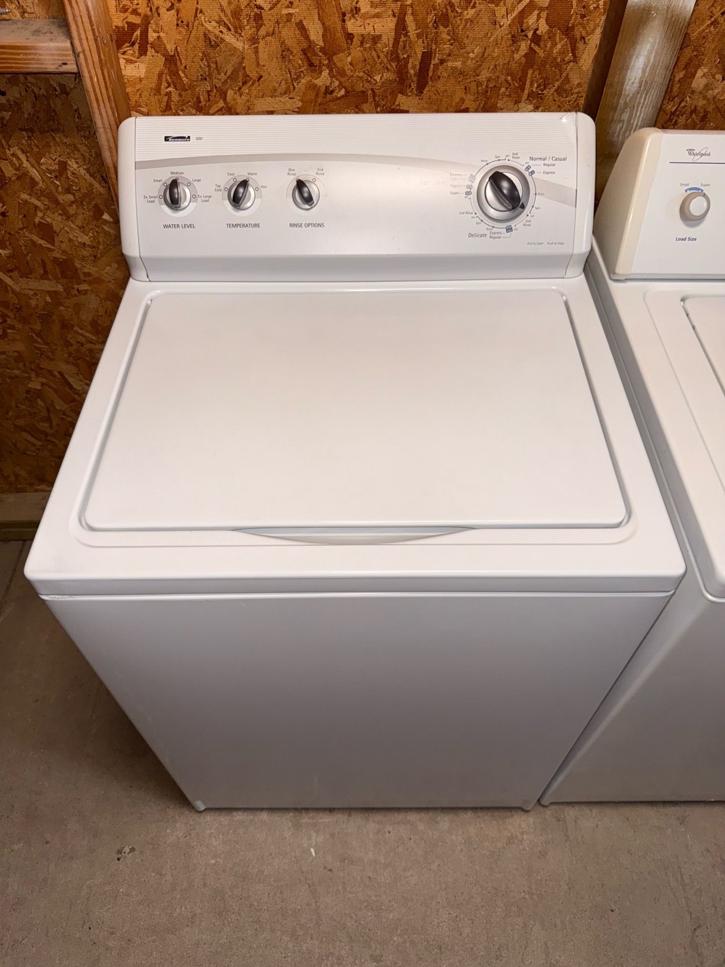 Kenmore Commercial Washing Machine