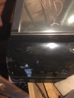 2008 Honda Civic lx door rear black color