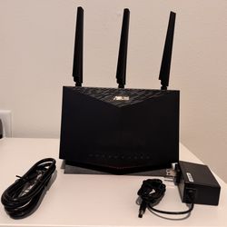 ASUS RT-AX86U Pro (AX5700) Dual Band WiFi 6 Extendable Gaming Router, 2.5G Port, Gaming Port, Mobile Game Mode, Port Forwarding, Subscription-free Net