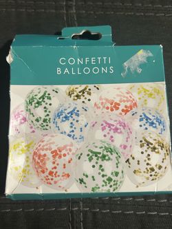 Confetti Balloons Party Pack