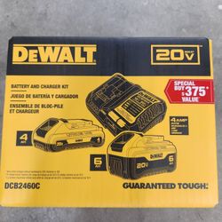 DeWalt 20v Batteries  And Charger Kit