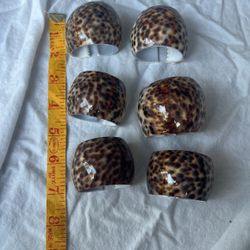 Vintage Shell Napkin Holders