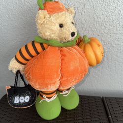 Pumpkin Halloween “boo Bear