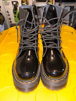 Dr Marten platform boots