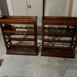 1 Available :Vintage Bombay Wine Rack 