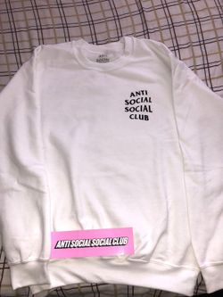 Assc sweatshirt,White/Black