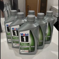 Mobil 1 ESP X2 0W-20 Full Synthetic Motor Oil, 6 Quarts