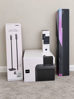 Brand New Bose Complete Home Theater System – Smart Ultra Soundbar + Bass Module 700 + Surround Spea