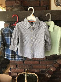 Boys 2t Gap (2) & Nautica button up dress shirts