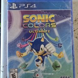 Sonic Colors Ultimate Ps4